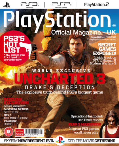 Grand Theft Auto V - GTA 5 в журнале Official PlayStation Magazine