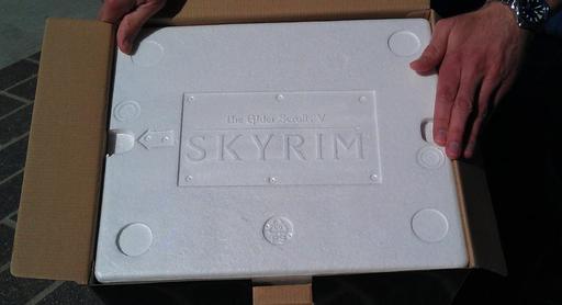 Elder Scrolls V: Skyrim, The - Видео и фотографии распаковки коробок с игрой [обновлено]