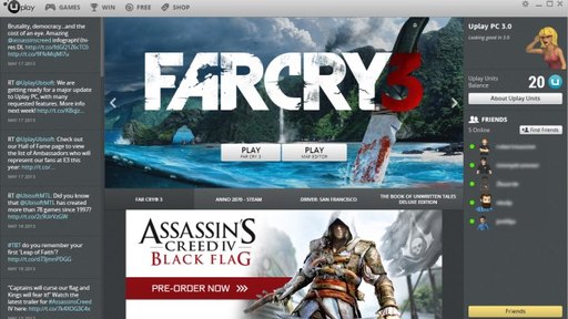 Assassin's Creed IV: Black Flag - Обновление клиента Uplay до версии 3.0 [Обновлено] - Уже вышло!
